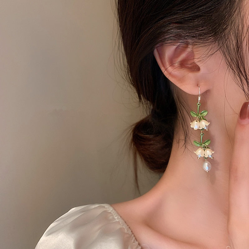 Lily of The Valley Earrings