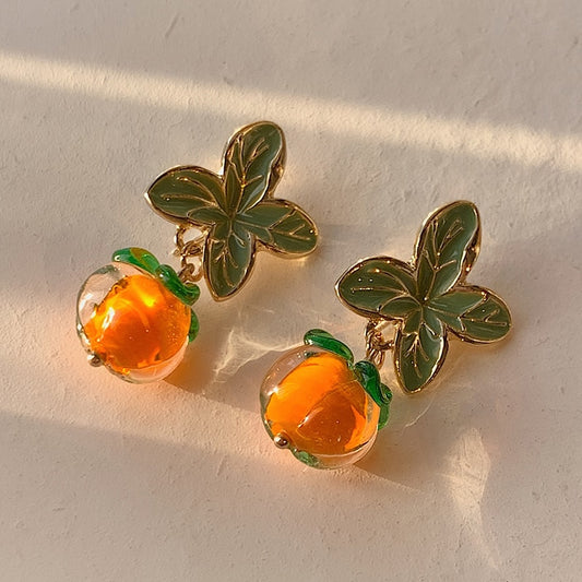 Persimmon Earrings