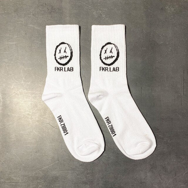 Cartoon Sketch Socks