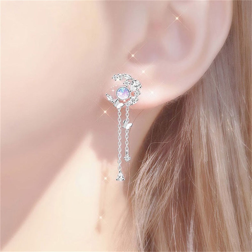 Planet Moon Earrings