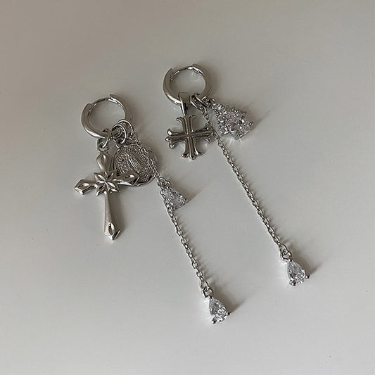 Cross Tassel Huggies