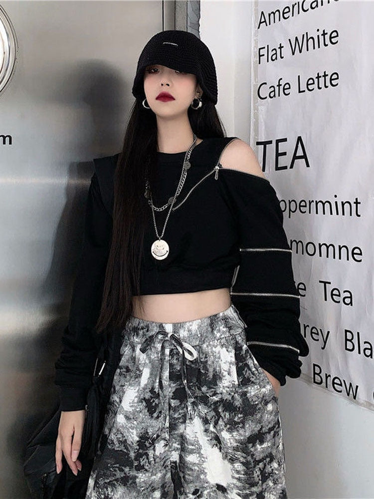 Deeptown Cropped Top