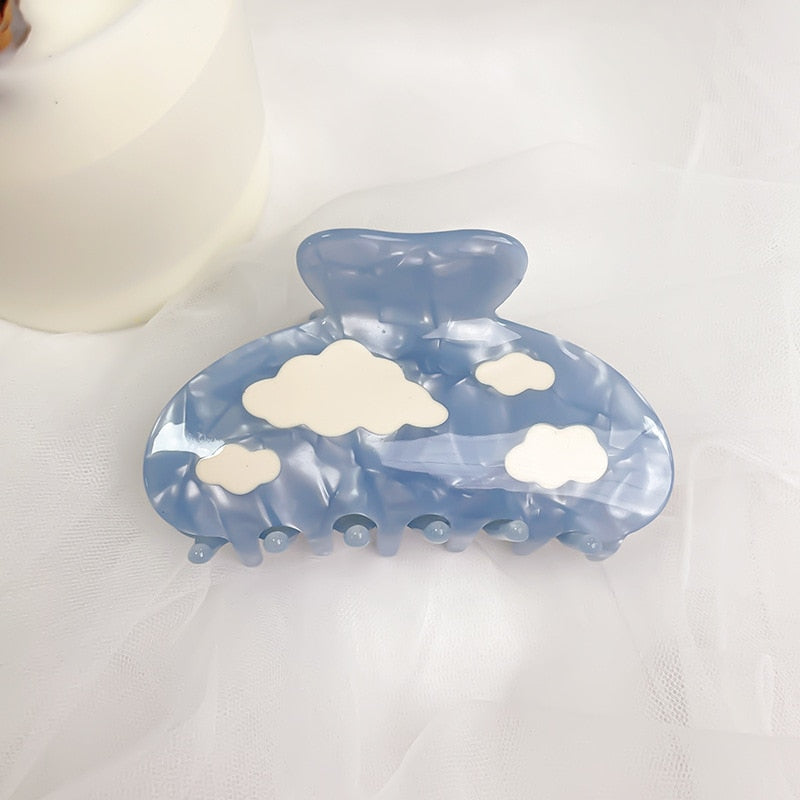 Sky Blue Hair Clips