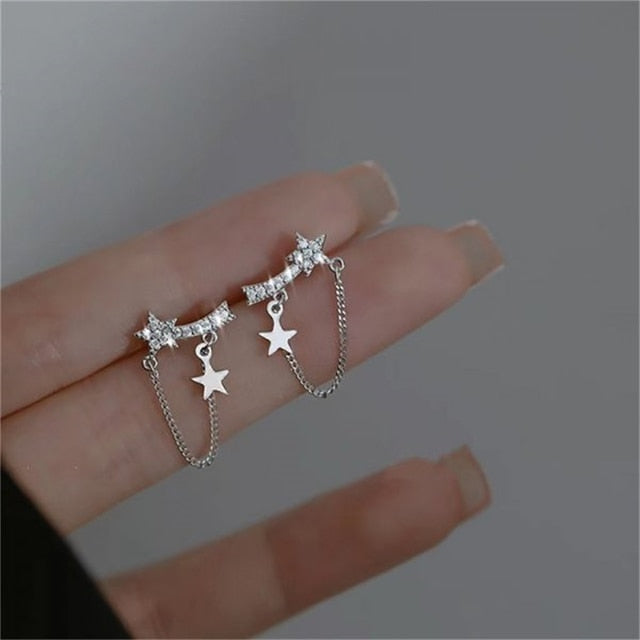 Planet Moon Earrings