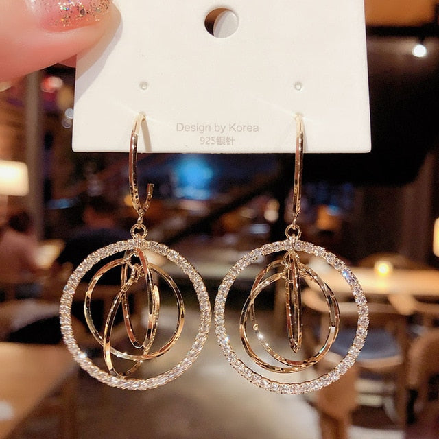 Golden Bow Earrings