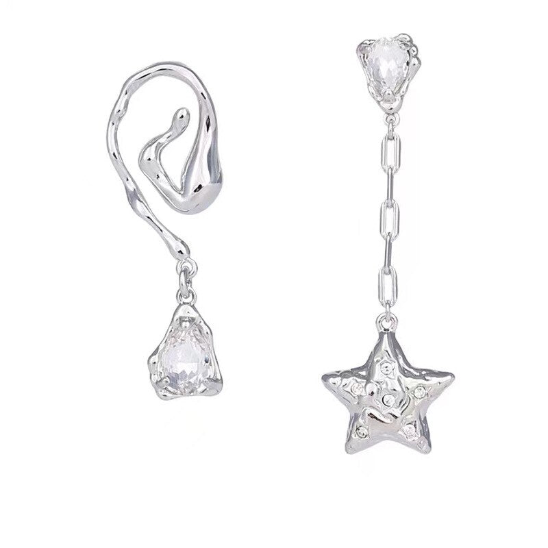 StarDrop Pearl Earrings