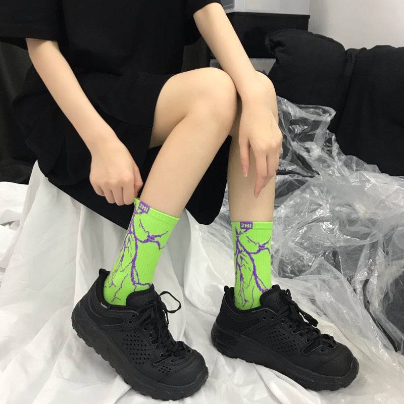 Lightning Socks