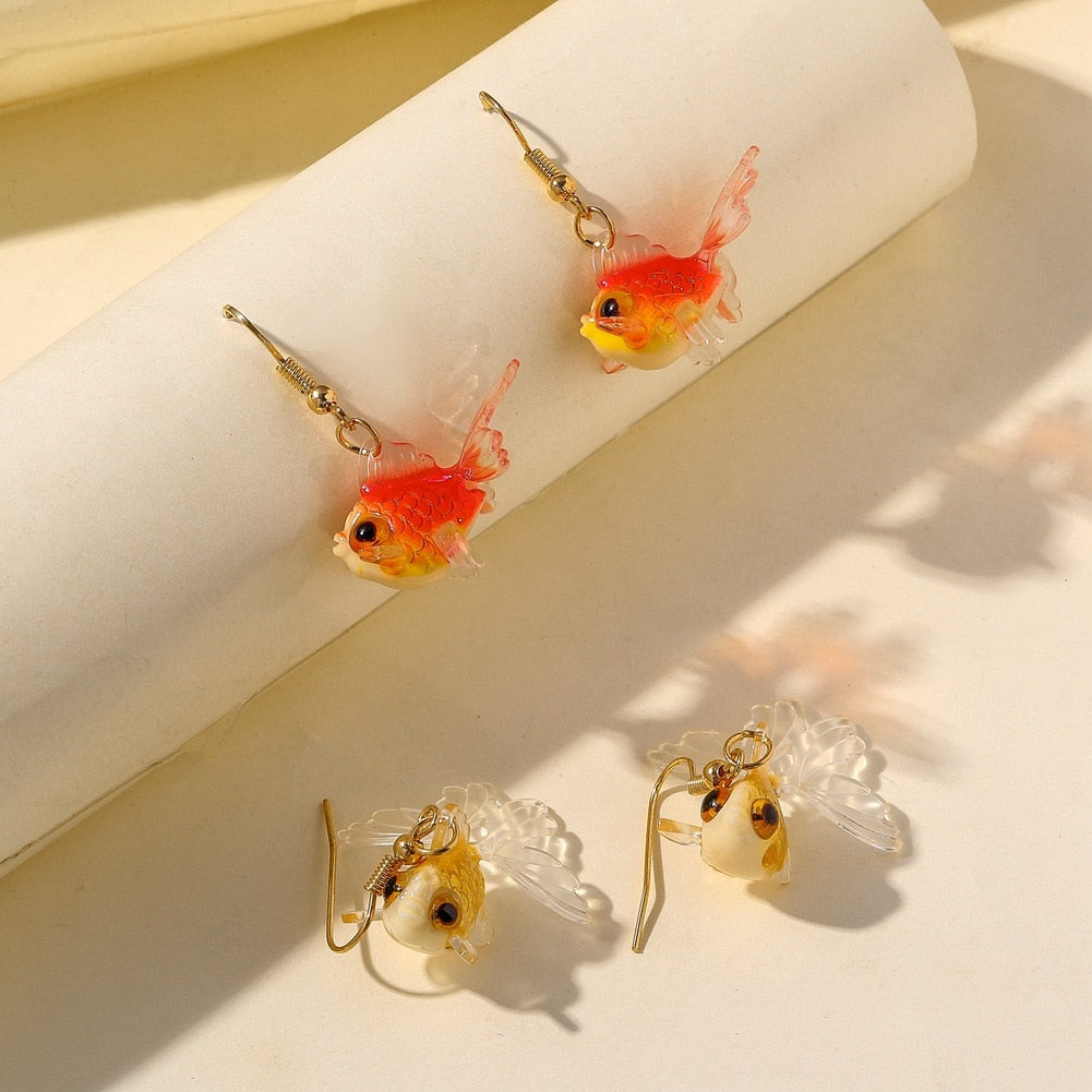 GoldFish Earrings