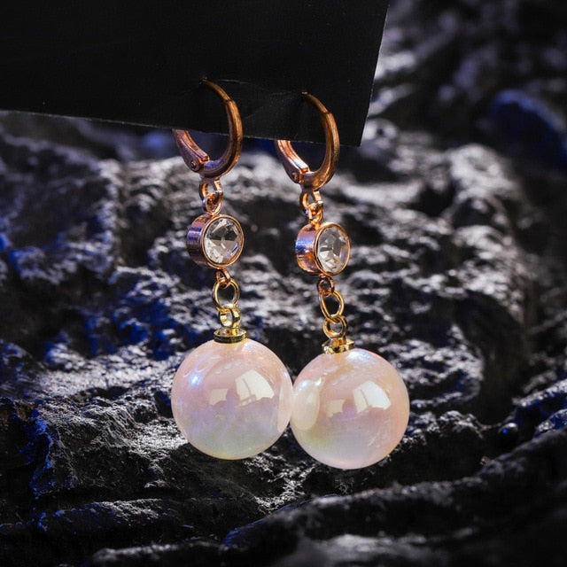 Golden Bow Earrings
