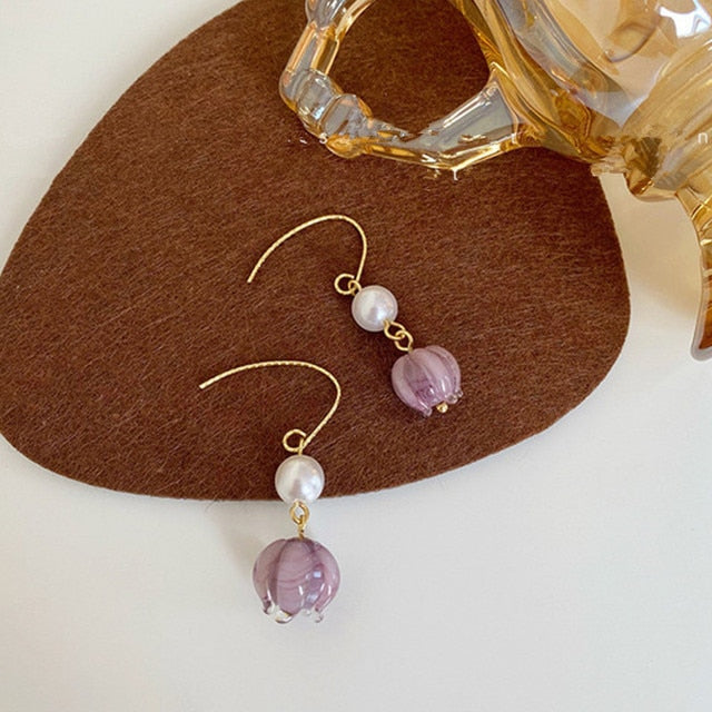 Cherry Drop Earrings