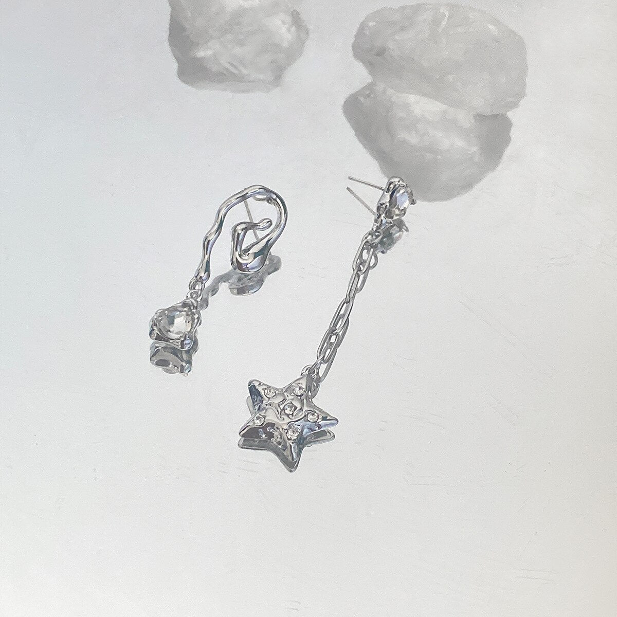StarDrop Pearl Earrings