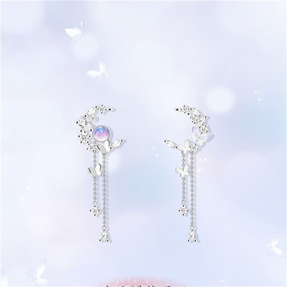 Planet Moon Earrings