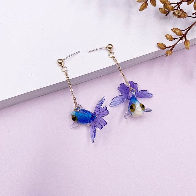 GoldFish Earrings