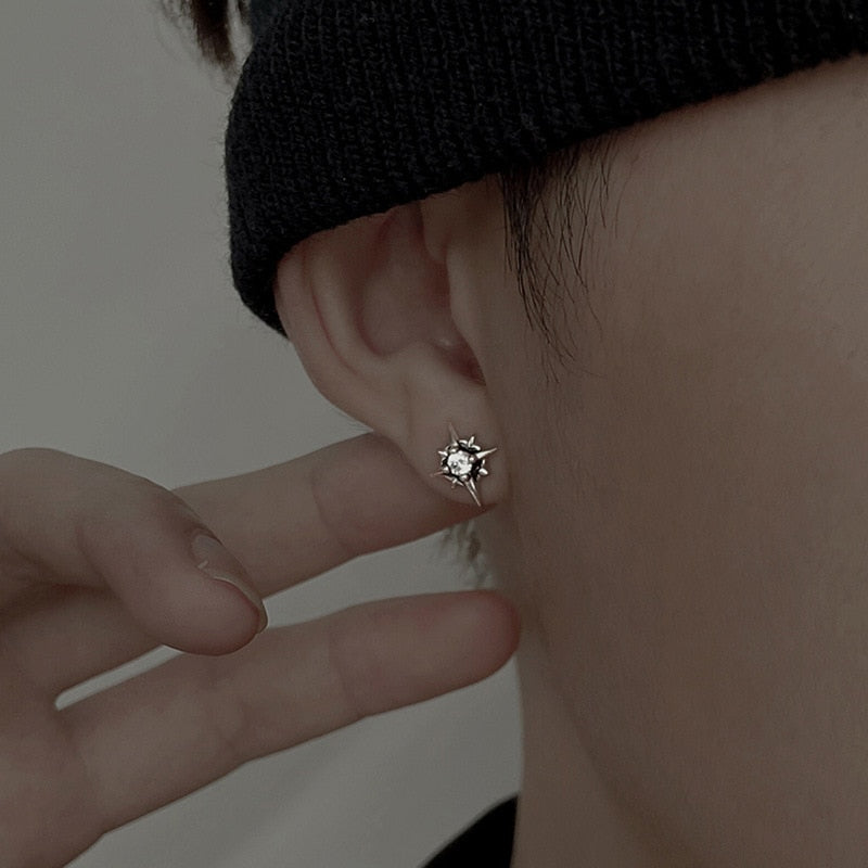 Crystal Star Earrings