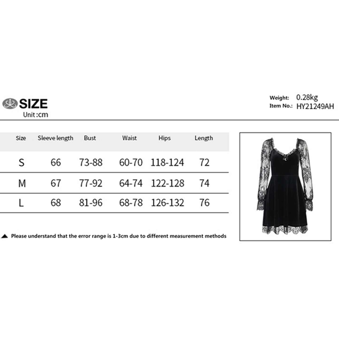 Gothic Lolita Lace Velvet Dress
