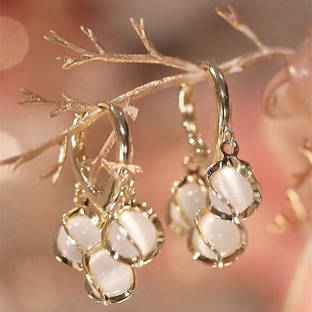 Golden Bow Earrings
