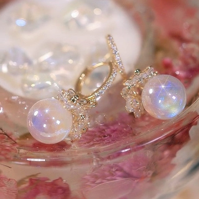Golden Bow Earrings