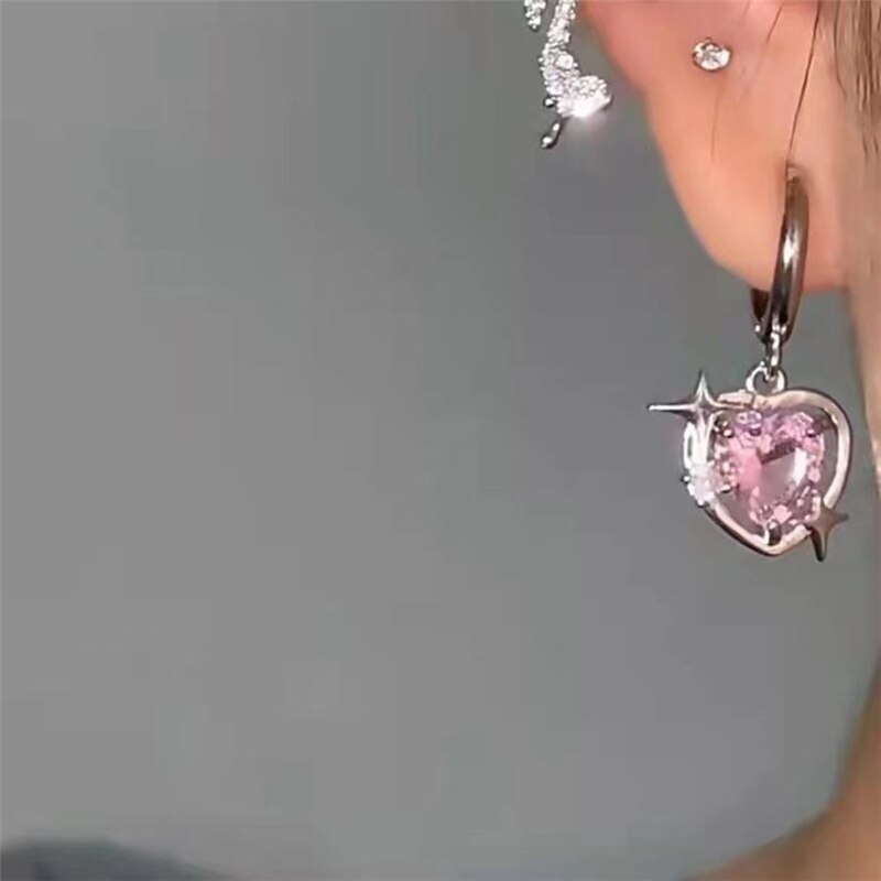 Pink Punk Earring Collection