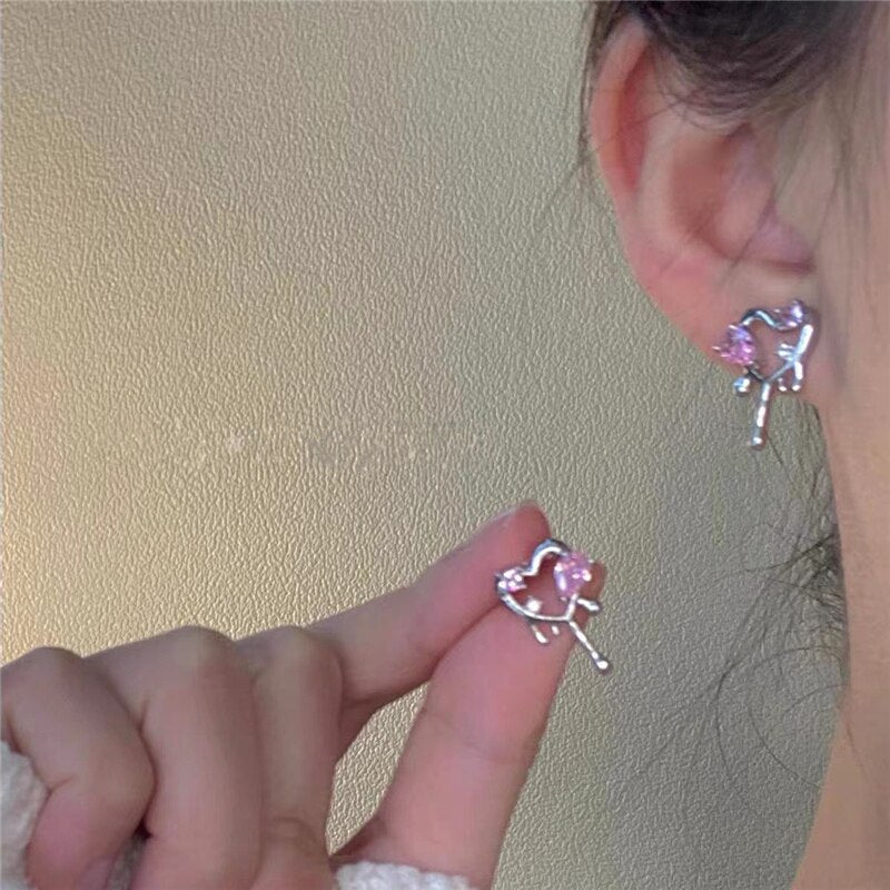 Pink Punk Earring Collection
