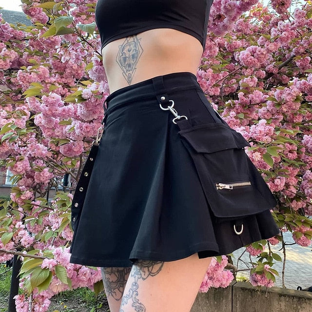 Cargo Mini Skirt