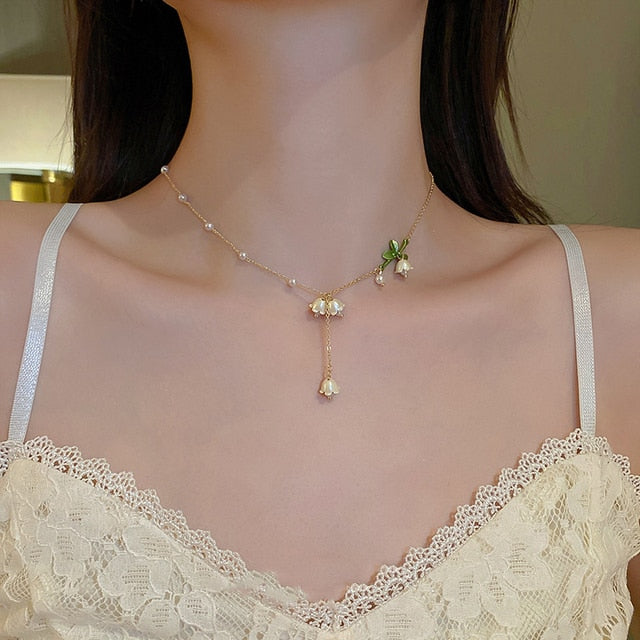 Lily of The Valley Earrings