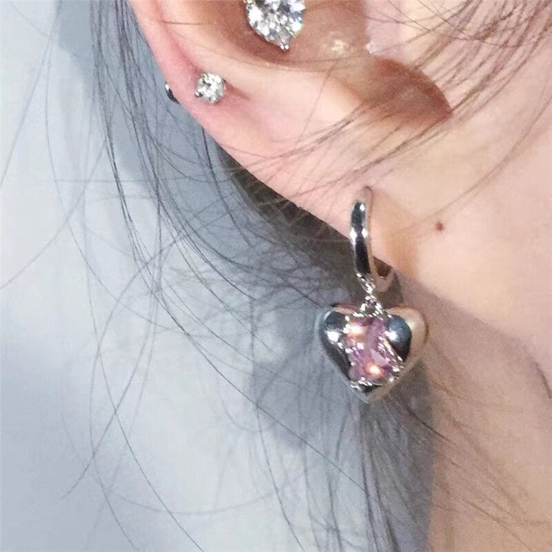 Pink Punk Earring Collection