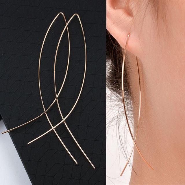 Golden Bow Earrings