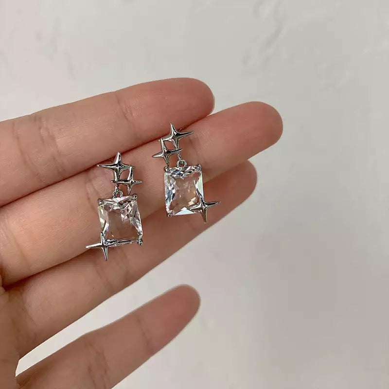 Triple Sparkle Earrings
