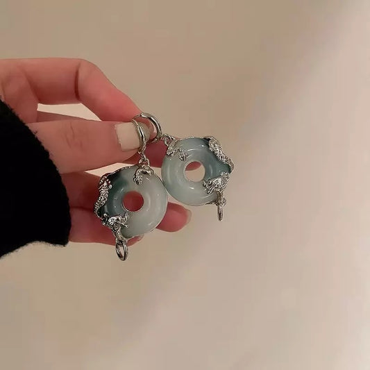Silver Jade Dragon Huggies