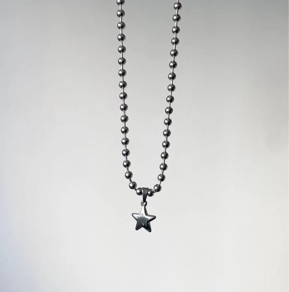 Twinkle Star Ballchain Necklace