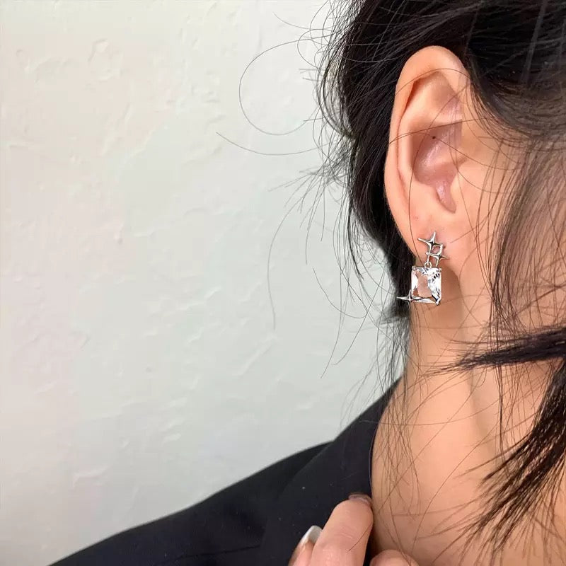 Triple Sparkle Earrings