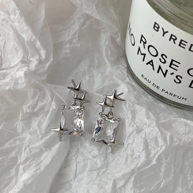 Triple Sparkle Earrings