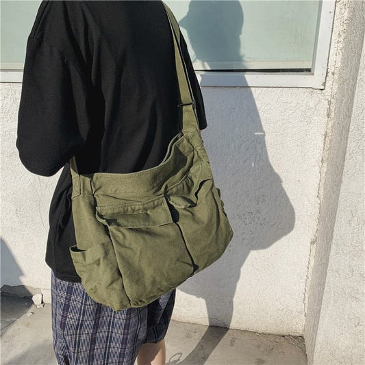 Y2K Shoulder Canvas Bag