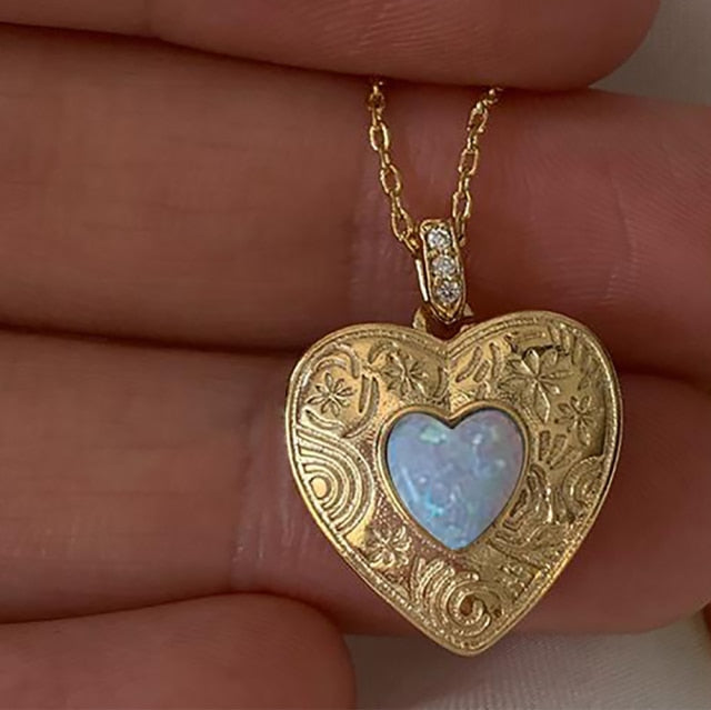 Golden Locket Necklace